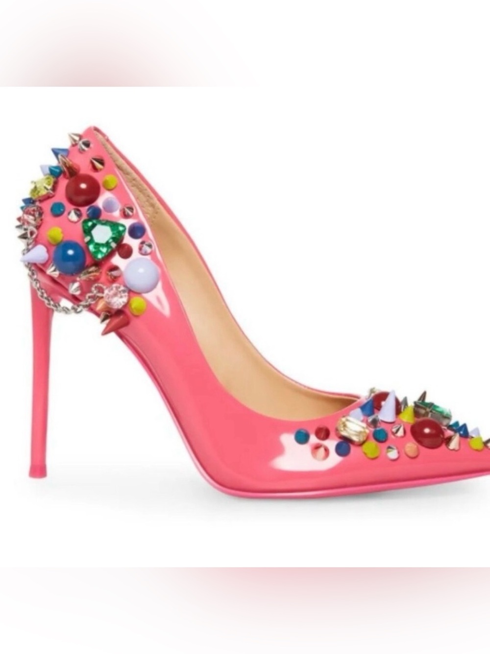 Steve Madden Hot Pink Jeweled
Pointed-Toe Stiletto. SZ 8
Rare- Sold Out… - Picture 2 of 6